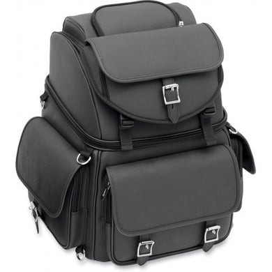  Back Seat / Sissy Bar Bag plain design, Motorcycle Accessories