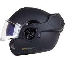 FF906 4X UCS ADVANT Matt Black Modular Flip Front Full / Open Face Motorcycle Helmet with Intercom