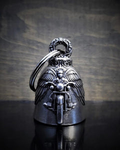 3D Angel Riding Motorcycle Bell Guardian Gremlin, Lifestyle Accessories