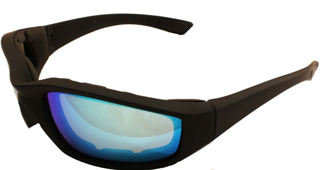Daytona EVA Foam Padded Blue G Tech Lens Sunglasses, Eyewear