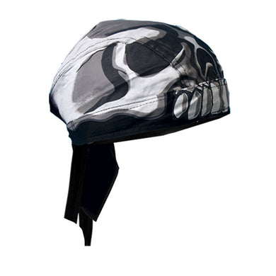White Skull Pre-Tied BREND_3  - Bandana, Clothing Accessories