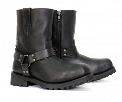 Short Harness Cruiser Boots with side zip BTM1004