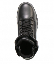 Genuine Leather Swat Style Rider Boots with side zips BTM1012