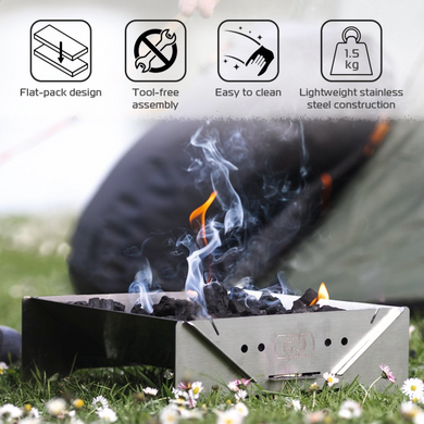 Rally Firepit & Camping Grill