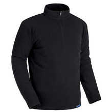 Advanced Micro Fleece 1/2 Neck MS Top Black