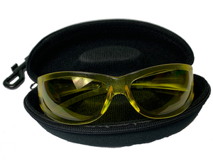 Volusia - Petite Fit Yellow Lens Wraps