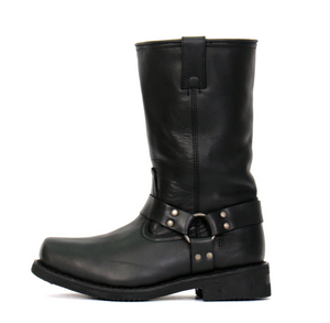 11"  Harness Boots with Square Toe by Hot Leathers BTM1016