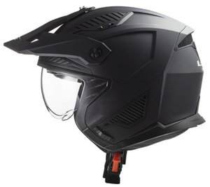 FF606 Drifter Full / Open Face Motorcycle Helmet Matt Black