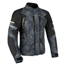 Waterproof Camo Biker Jacket with Elbow & Shoulder Armour