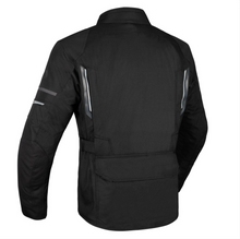 Waterproof Black Biker Jacket with Elbow & Shoulder Armour
