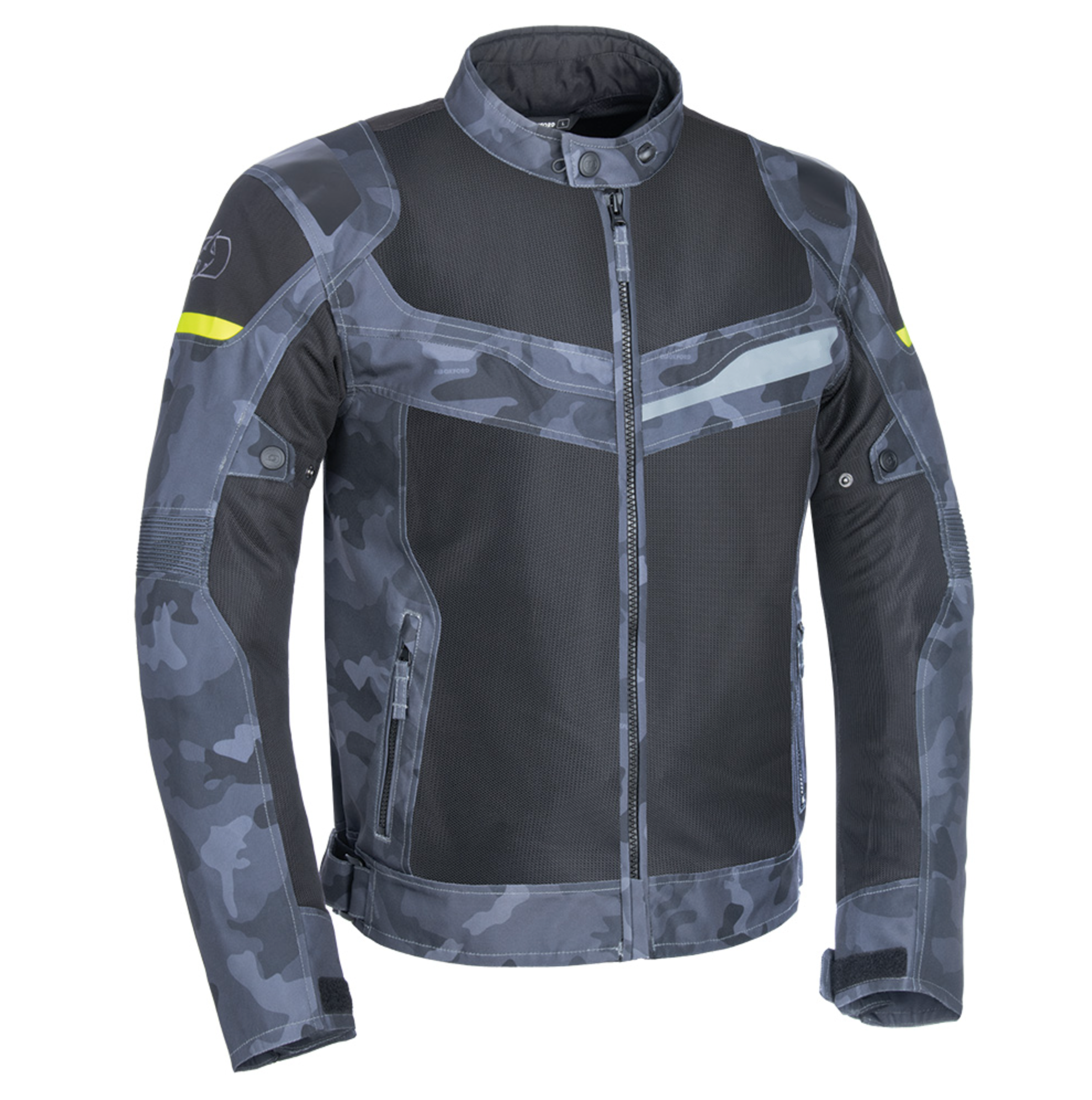 Dakar Waterproof Camo Biker Jacket with Elbow & Shoulder Armour