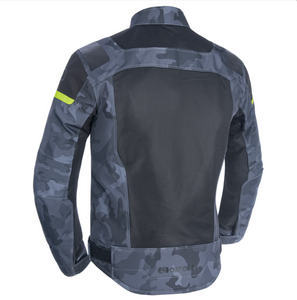 Dakar Waterproof Camo Biker Jacket with Elbow & Shoulder Armour