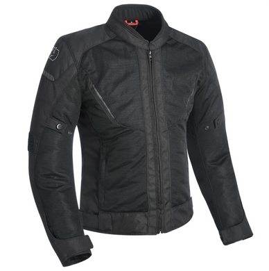 Air Stealth Black Motorcycle Jacket