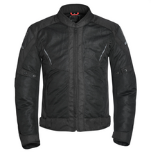 Air Stealth Black Motorcycle Jacket