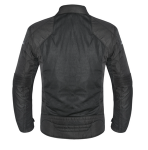 Air Stealth Black Motorcycle Jacket