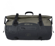 Aqua Waterproof T50 Khaki - Black Roll Bag