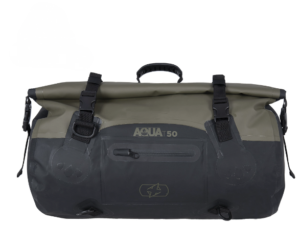 Aqua Waterproof T50 Khaki - Black Roll Bag