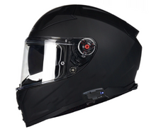 FF811 Vector II Matt Black Full Face Helmet with factory fitted Cardo intercom