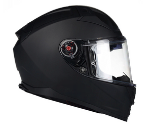 FF811 Vector II Matt Black Full Face Helmet with factory fitted Cardo intercom