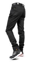 AA Armoured Black Riding Jeans Straight Cut