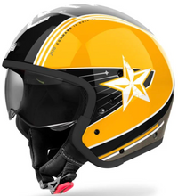 J110 Gloss Command Yellow Full / Open Face Helmet