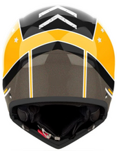 J110 Gloss Command Yellow Full / Open Face Helmet