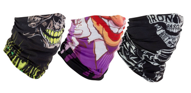 Neck Tubes - 3 pack - Faces Designs