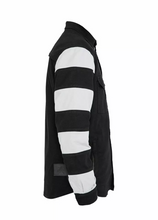 XTM Motoshirt Textile Jacket AAA RATED- Prison Stripe