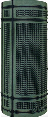 Headwear Olive Houndstooth Motley Tube