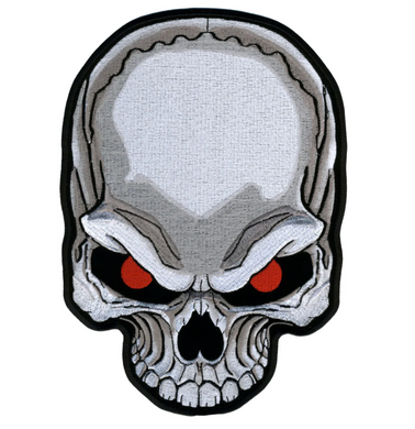 Red Eyes Skull Sew 