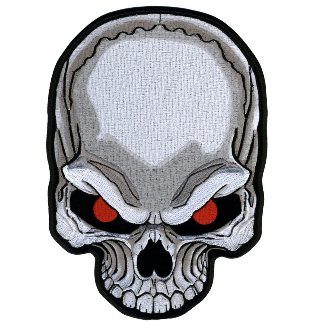 Red Eyes Skull Sew 