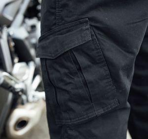 II D3O Black Cargo Jeans