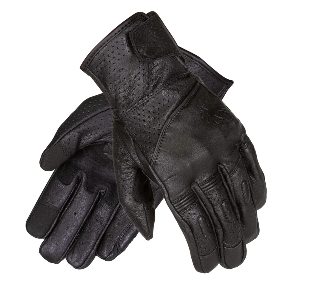 Legacy Leather D3O Black Riders Glove