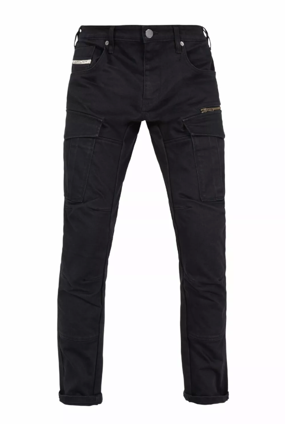 AAA Black Defender Cargo Riding Trousers