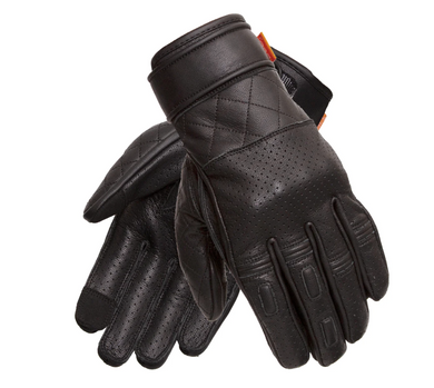Clanstone Leather D3O Black Riders Glove