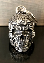 3D Mayan Skull Bell