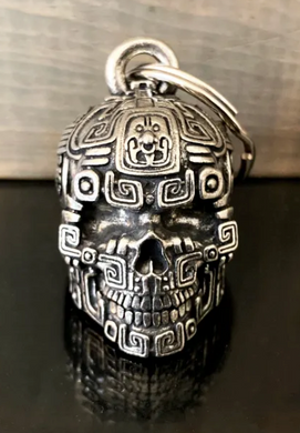 3D Mayan Skull  Bell