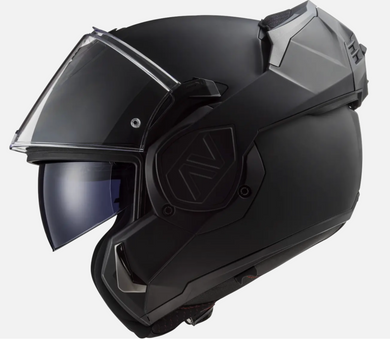 FF906 ADVANT Modular Flip Front Full / Open Face Motorcycle Helmet Matt Black