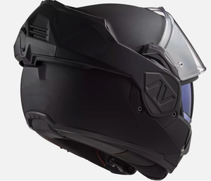 FF906 ADVANT Modular Flip Front Full / Open Face Motorcycle Helmet Matt Black