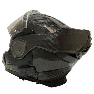 FF901 ADVANT X 4X UCS-06 Carbon Fibre Modular Flip Front Full / Open Face Motorcycle Helmet with intercom