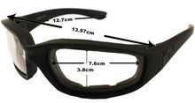 Yellow Lens Daytona EVA Foam Padded Reactalite, Eyewear