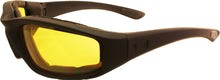 Yellow Lens Daytona EVA Foam Padded, Eyewear
