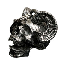 3D Horn Demon Skull Bell