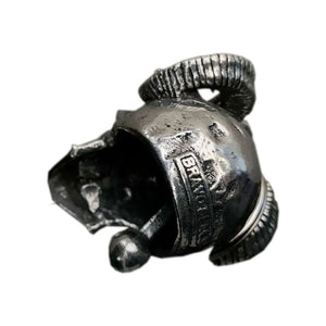 3D Horn Demon Skull Bell