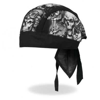 5 Smokin' Skulls Skull Pre-Tied BREND_3  - Bandana, Clothing Accessories