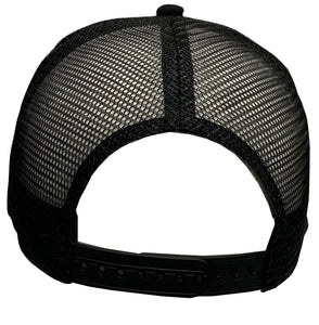  Top Hat & Skull Embroidered Trucker Cap