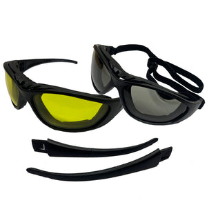 Prescription Rider Eyewear to Dark
