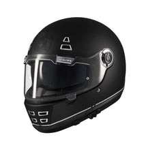 SV Plain Black Full Face Motorcycle Helmet