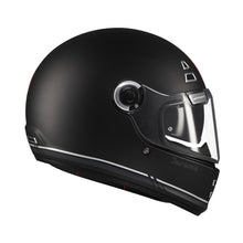 SV Plain Black Full Face Motorcycle Helmet