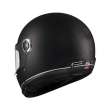 SV Plain Black Full Face Motorcycle Helmet